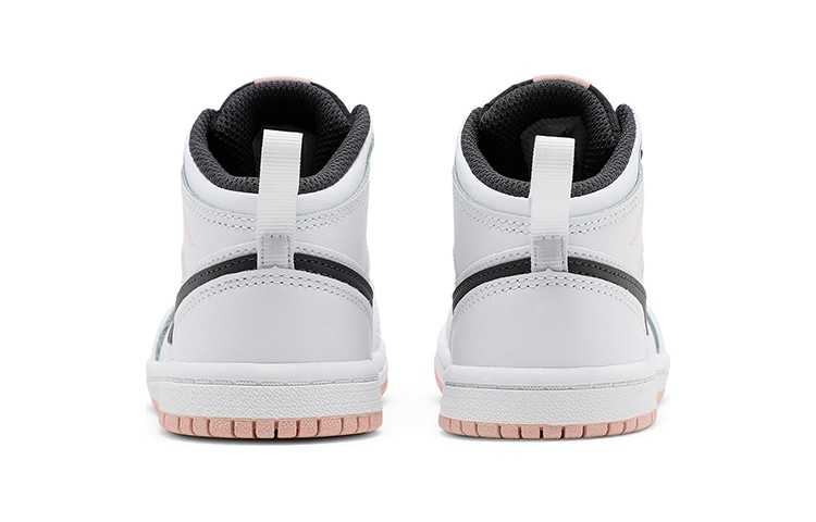 Jordan TD Air Jordan 1 Mid 'White Arctic Orange' — фото 8