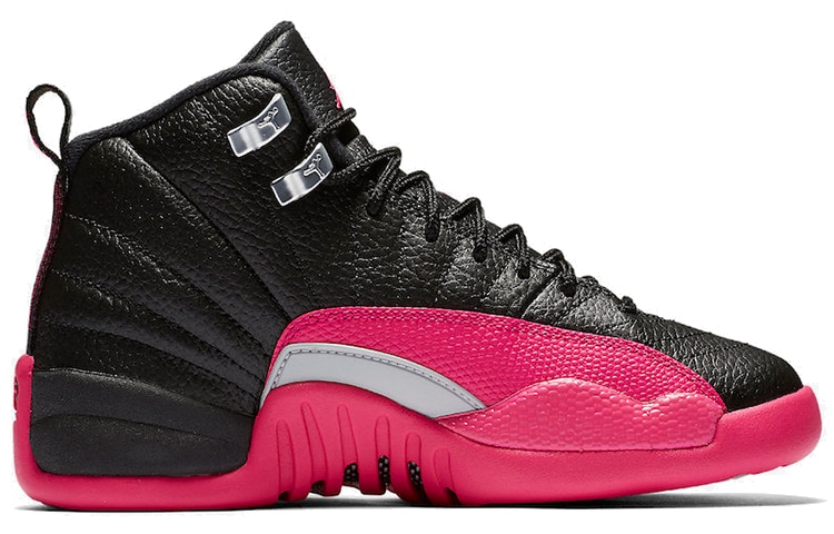 Jordan Air Jordan 12 Retro Black Deadly Pink GS — фото 8