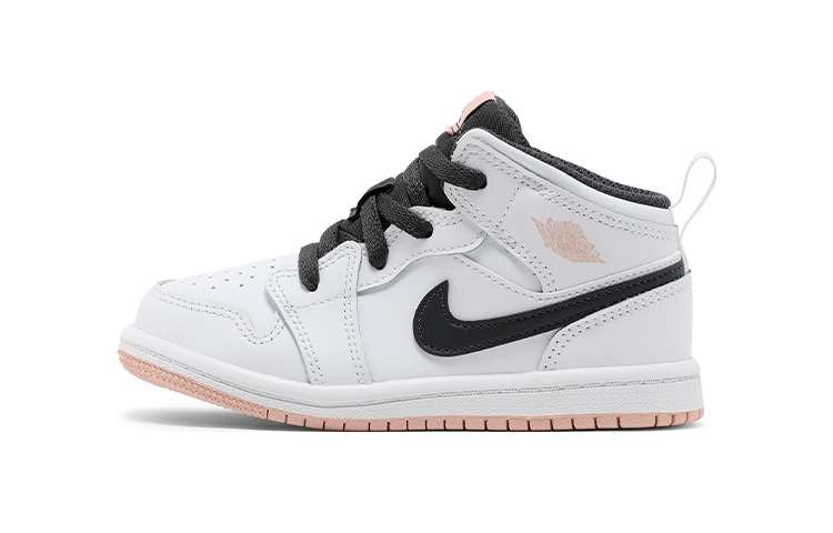 Jordan TD Air Jordan 1 Mid 'White Arctic Orange' — фото 5