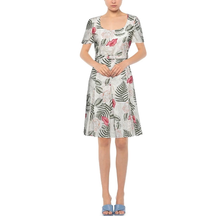 Gucci Floral Print Dress — фото 8