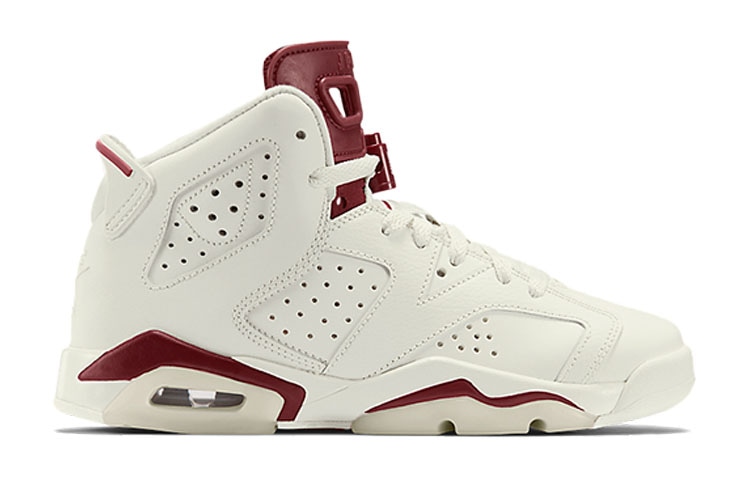 Jordan Air Jordan 6 Retro "Maroon" BG GS — фото 8