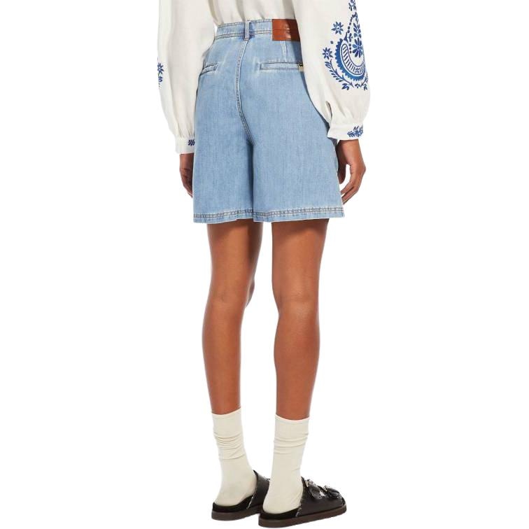 MaxMara WEEKEND MaxMara Elica Cotton And Linen Denim Jeans — фото 2