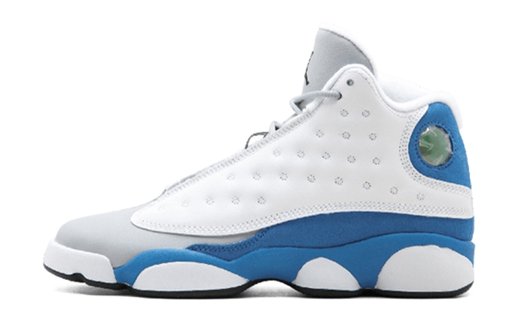 Jordan Air Jordan 13 Retro White Italy Blue GS 2017 — фото 6
