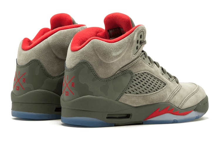 Jordan Air Jordan 5 Retro P51 Camo GS — фото 10