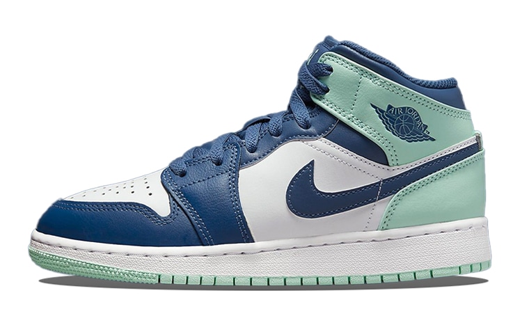 Jordan Air Jordan 1 Mid "Blue Mint" GS — фото 7
