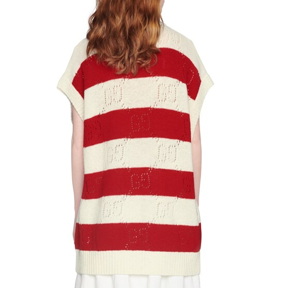 Gucci SS22 Wool Vest Red — фото 3