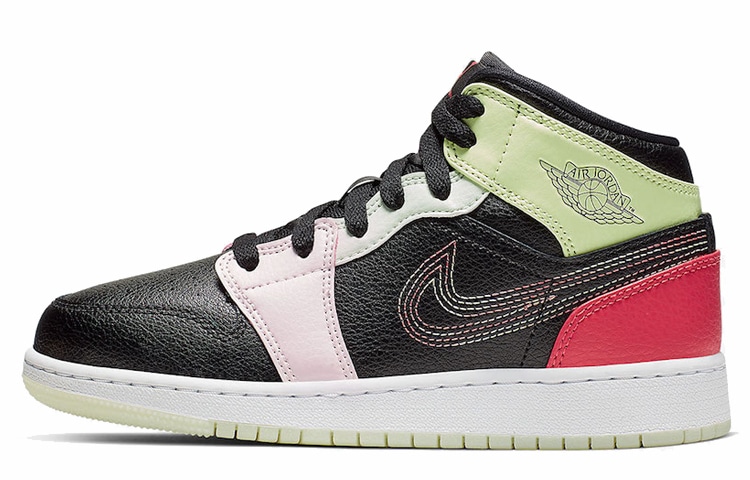 Jordan Air Jordan 1 Mid Glows In The Dark GS — фото 6