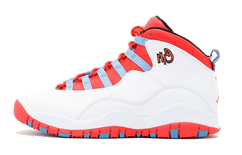 Jordan Air Jordan 10 Retro Chicago Flag GS — фото 6