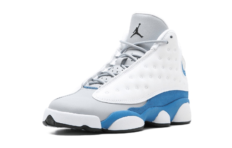 Jordan Air Jordan 13 Retro White Italy Blue GS 2017 — фото 7