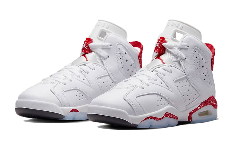 Jordan Air Jordan 6 Red Oreo GS — фото 9