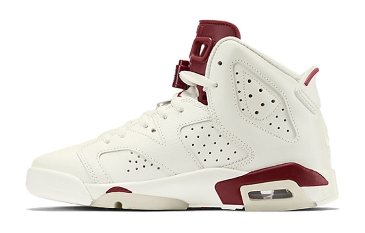 Jordan Air Jordan 6 Retro "Maroon" BG GS — фото 7