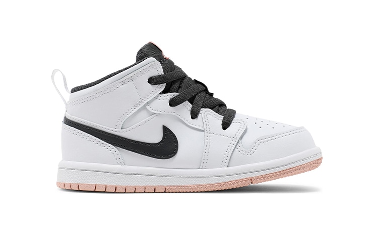 Jordan TD Air Jordan 1 Mid 'White Arctic Orange' — фото 6