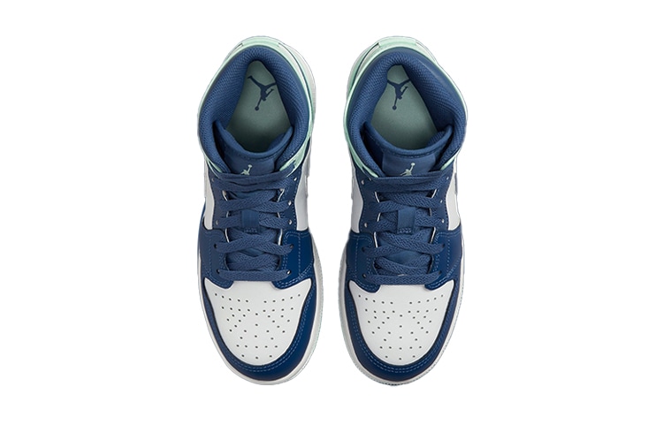 Jordan Air Jordan 1 Mid "Blue Mint" GS — фото 10