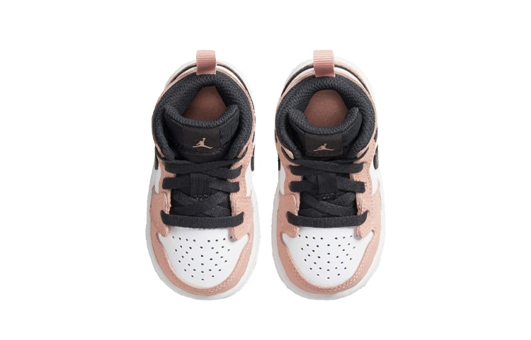Jordan TD Air Jordan 1 Mid Pink Quartz — фото 6