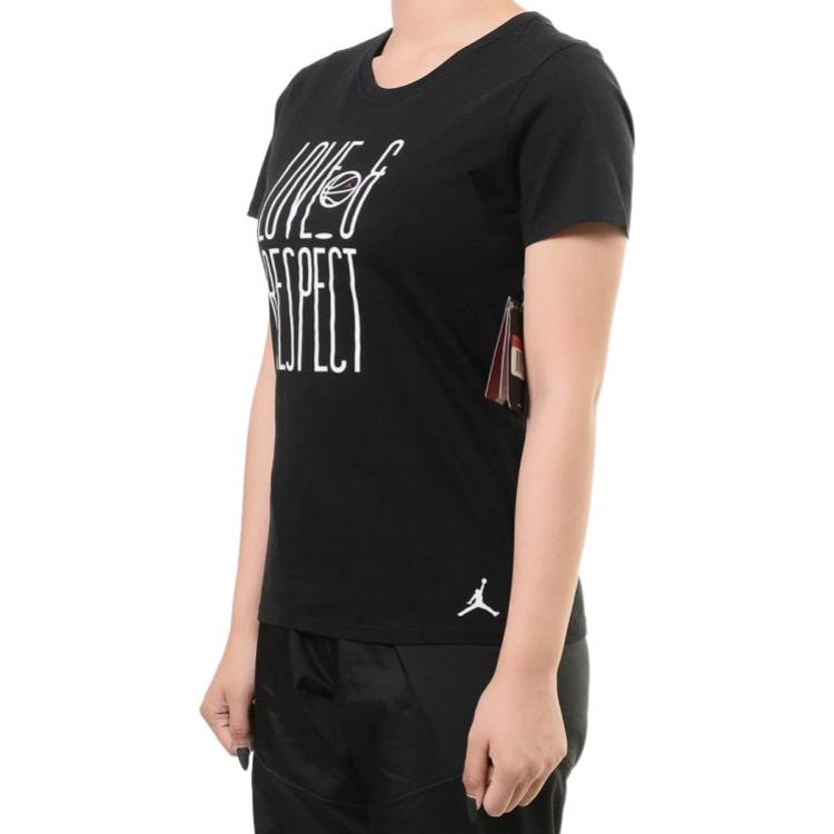Jordan "LOVE & RESPECT" T-Shirt Black — фото 4