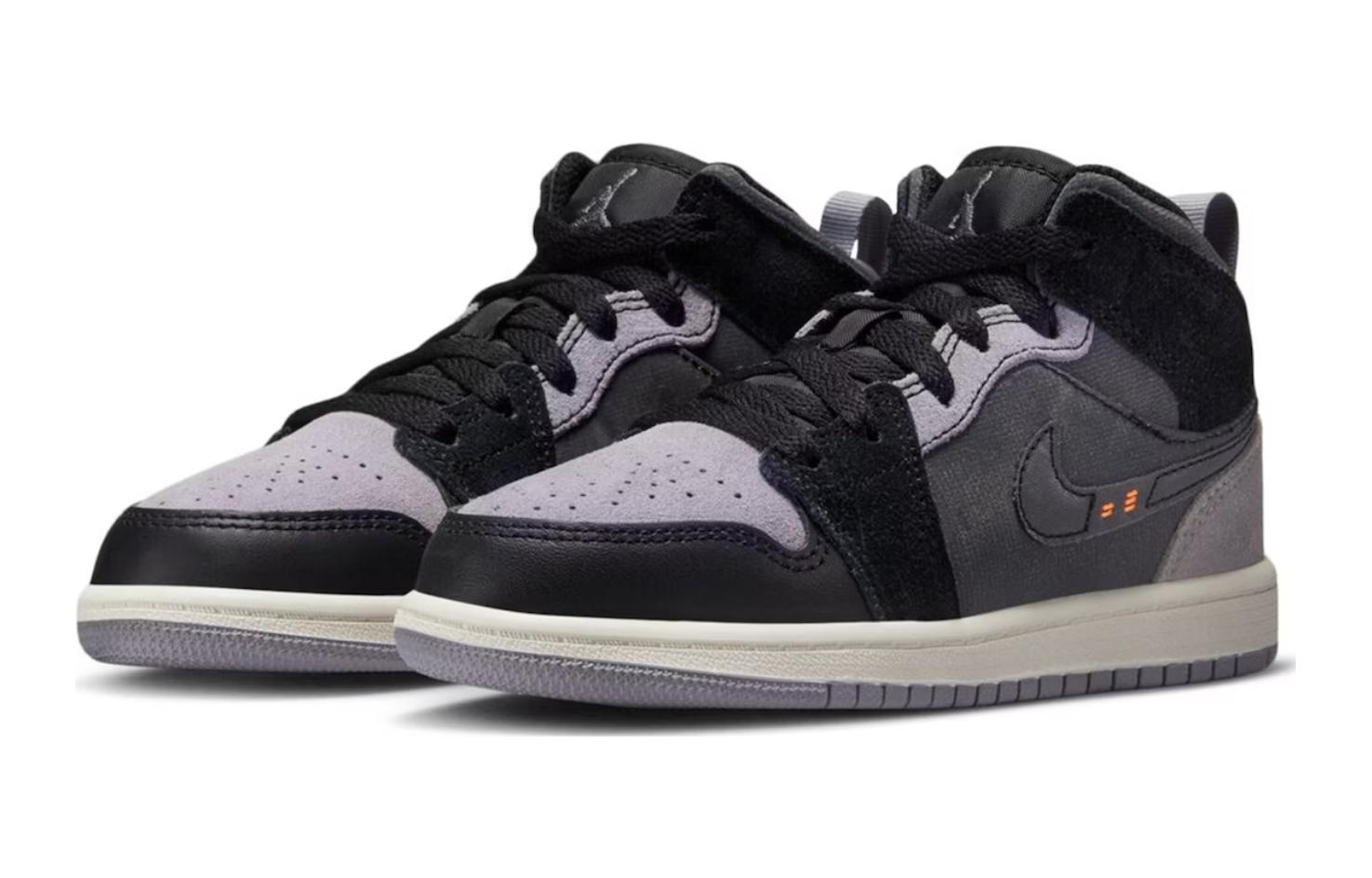 Jordan Air Jordan 1 Mid SE "Craft Inside Out Black" PS — фото 9