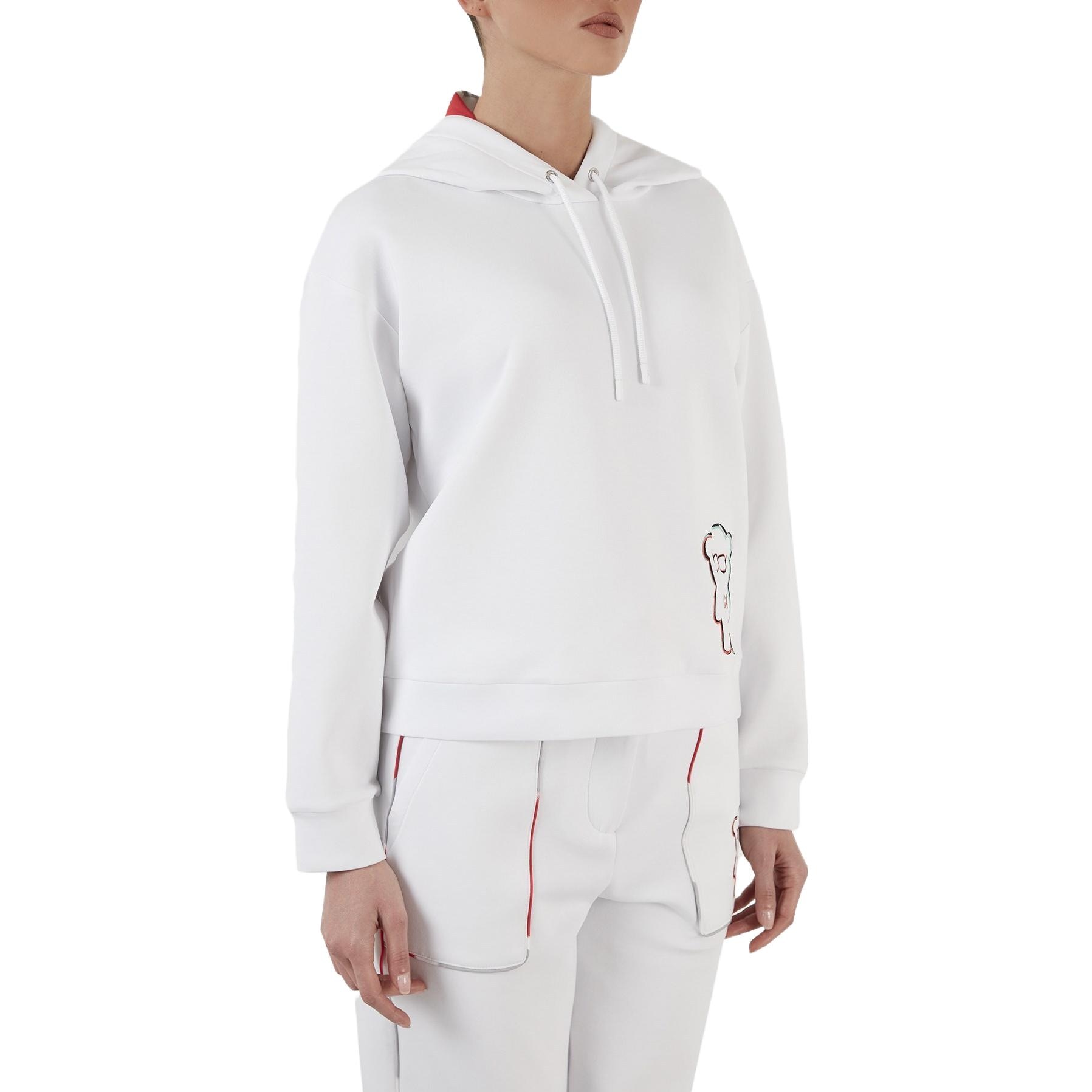 Emporio Armani SS23 Hoodie White — фото 3