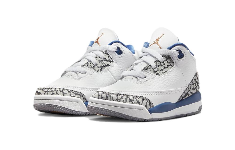 Jordan Air Jordan 3 Retro TD "White and True Blue" — фото 11
