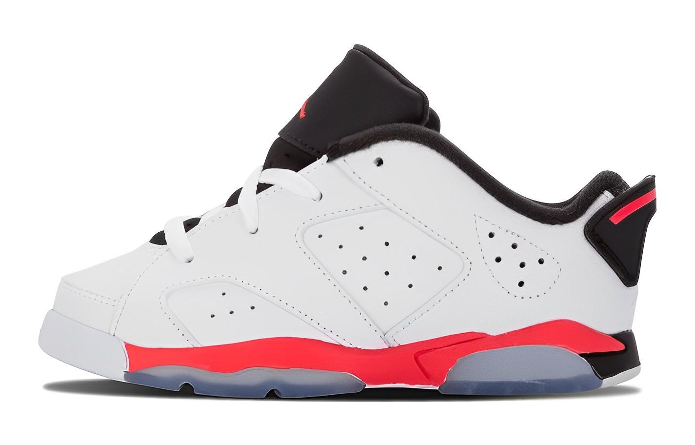 Jordan Air Jordan 6 Retro Low "Infrared White" TD — фото 5