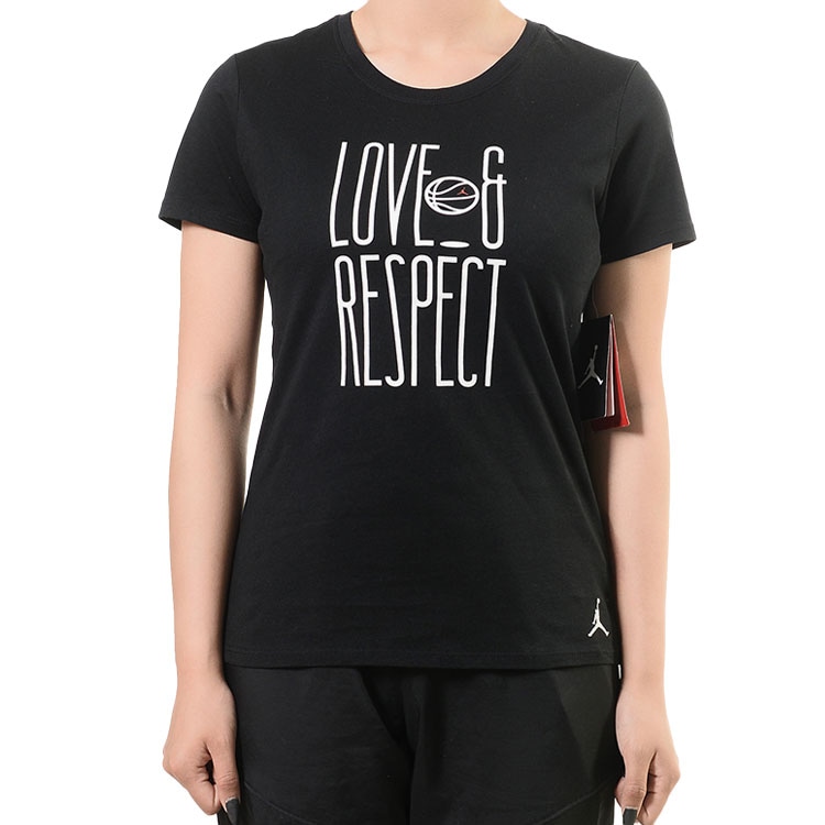 Jordan "LOVE & RESPECT" T-Shirt Black — фото 2