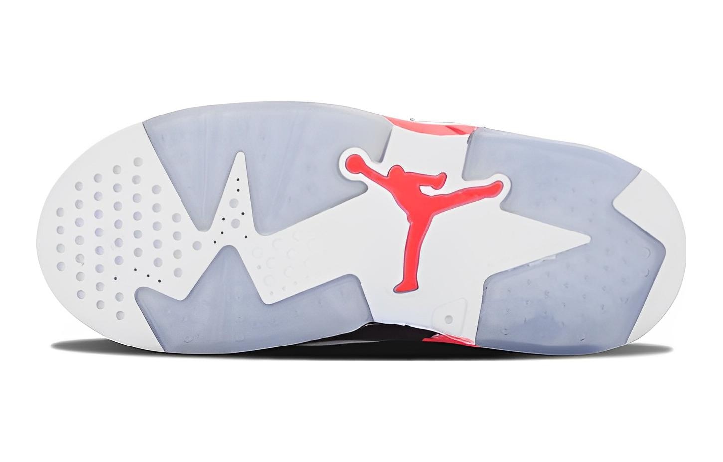Jordan Air Jordan 6 Retro Low "Infrared White" TD — фото 9