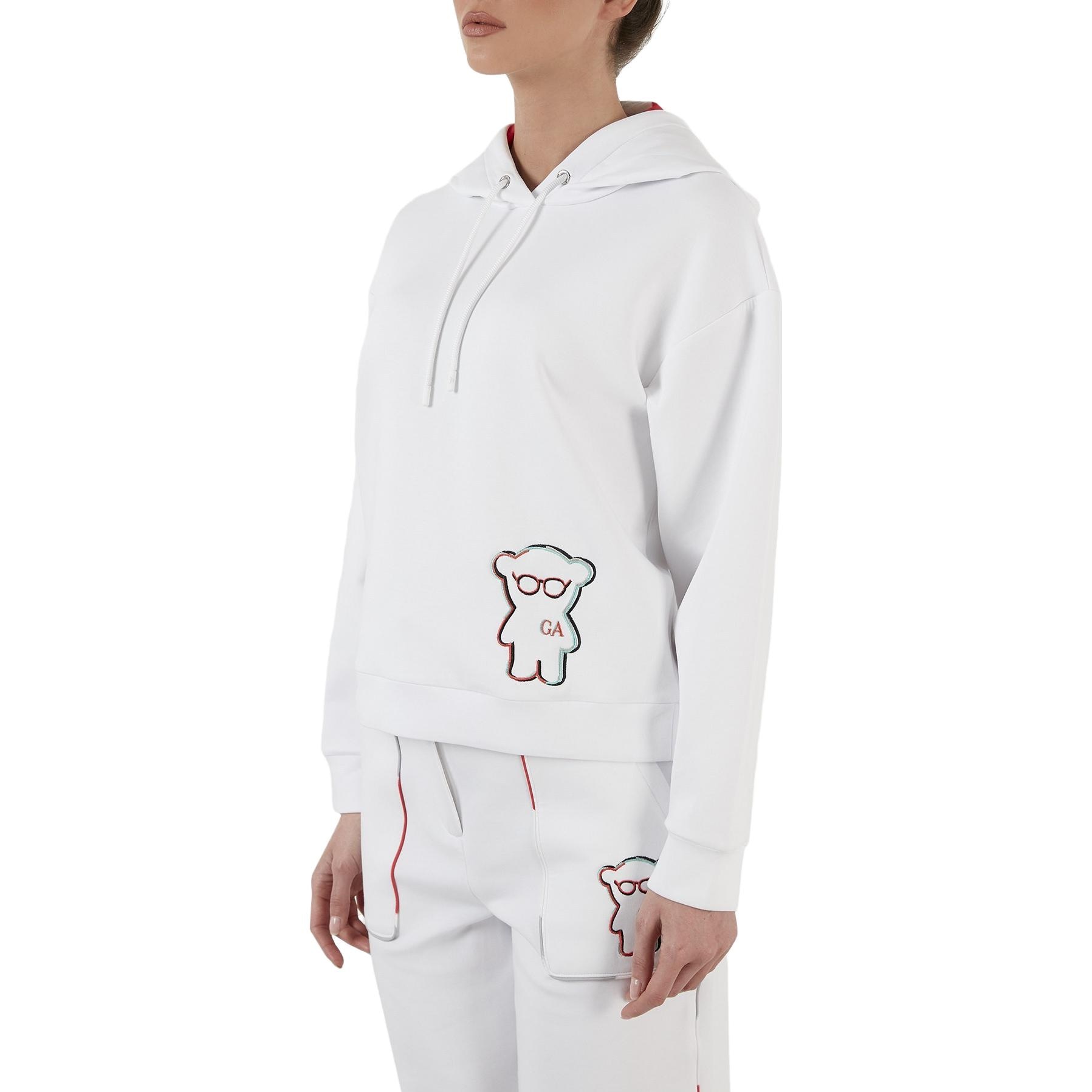 Emporio Armani SS23 Hoodie White — фото 2