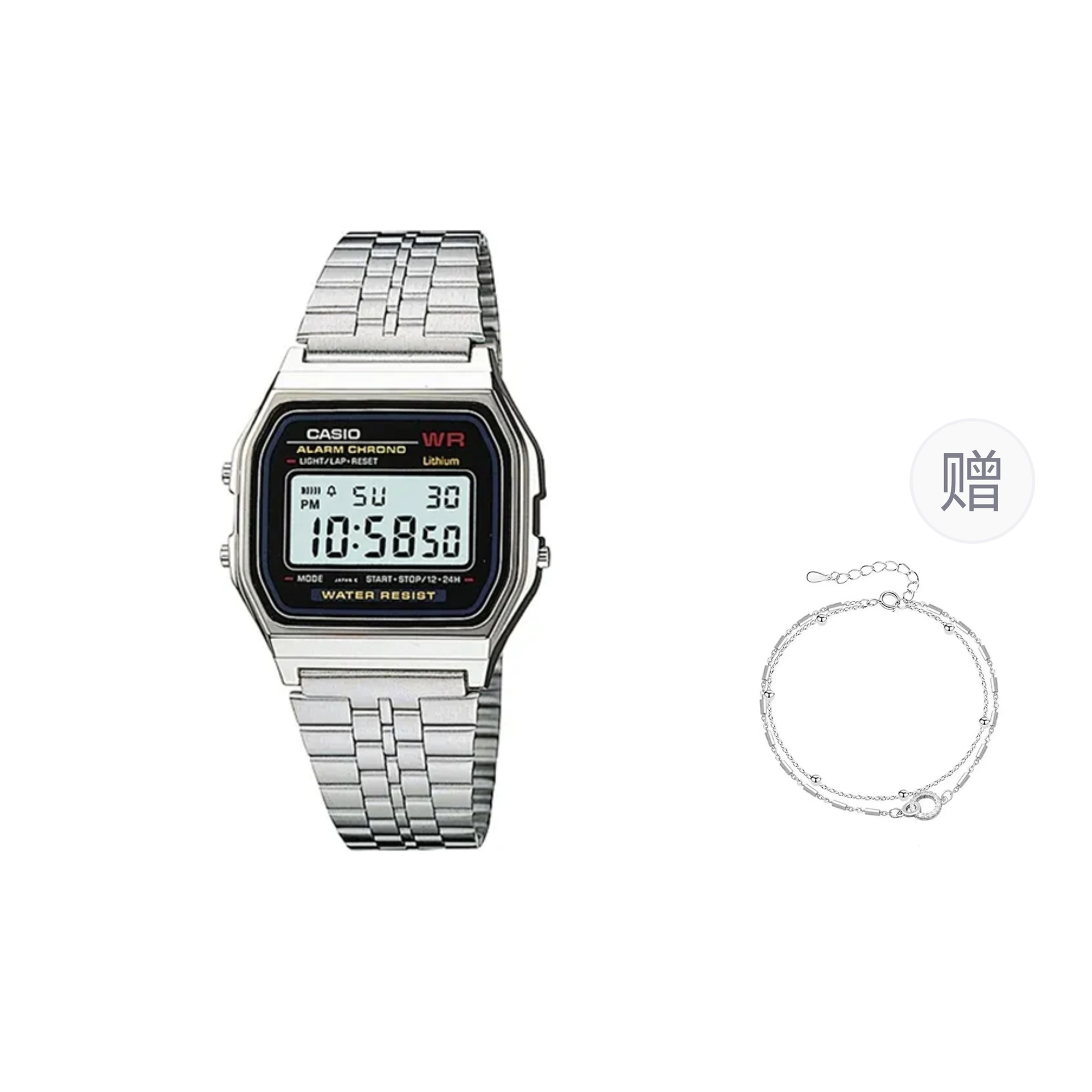 CASIO/卡西欧 Casio Retro Classic Grey Dial