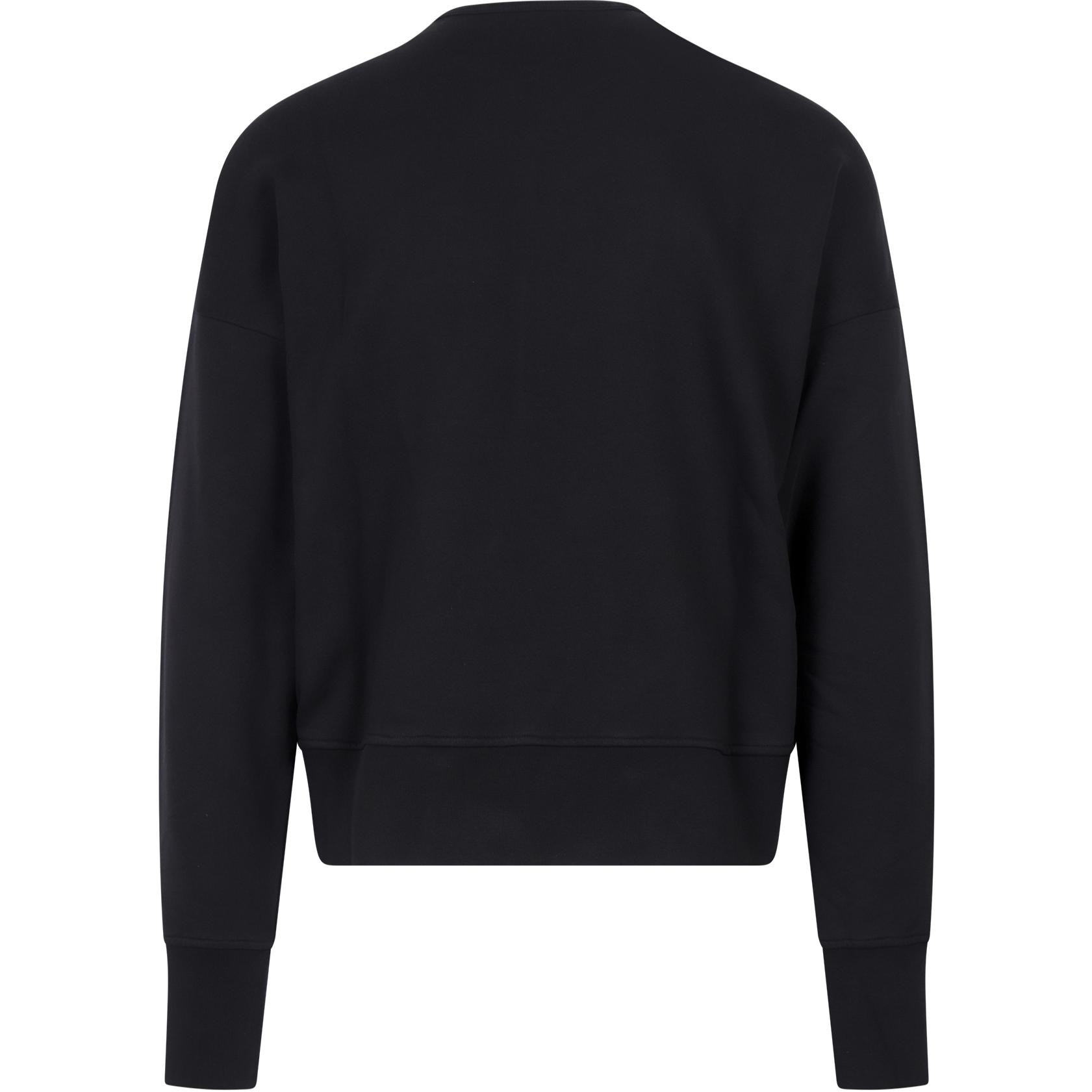 Alexander McQueen SS22 Logo Crewneck Sweatshirt Black — фото 1