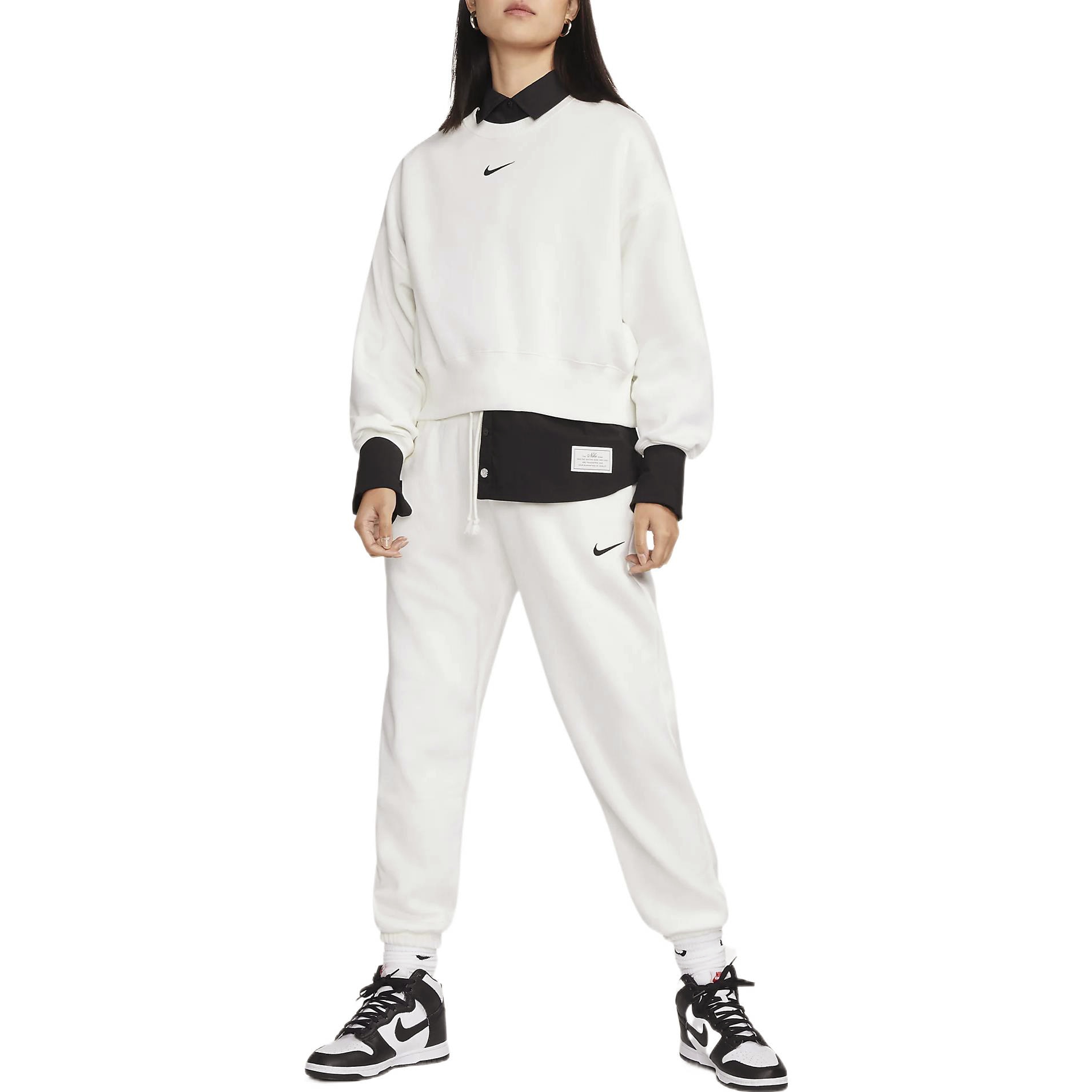 Nike Oversize Joggers White — фото 2
