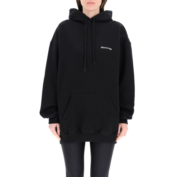 Balenciaga SS21 Hoodie Black — фото 1