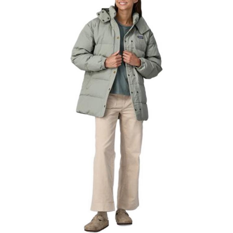 Patagonia Cotton Down Parka Logo — фото 3