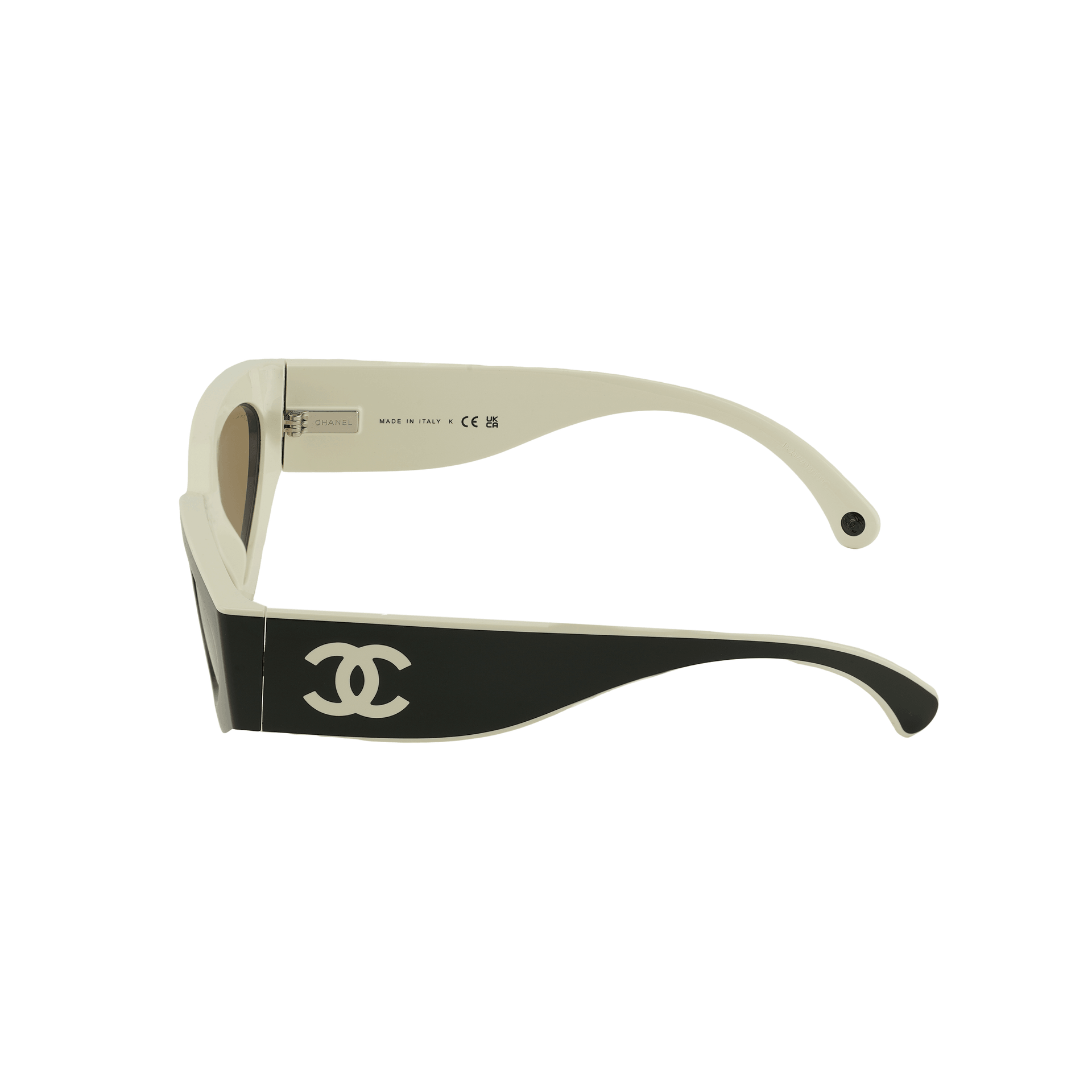 Chanel Cat Eye Sunglasses Black — фото 3