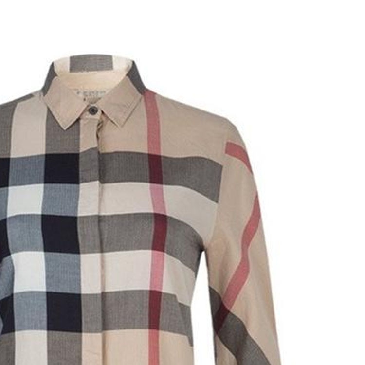 Burberry Check Print Shirt — фото 4