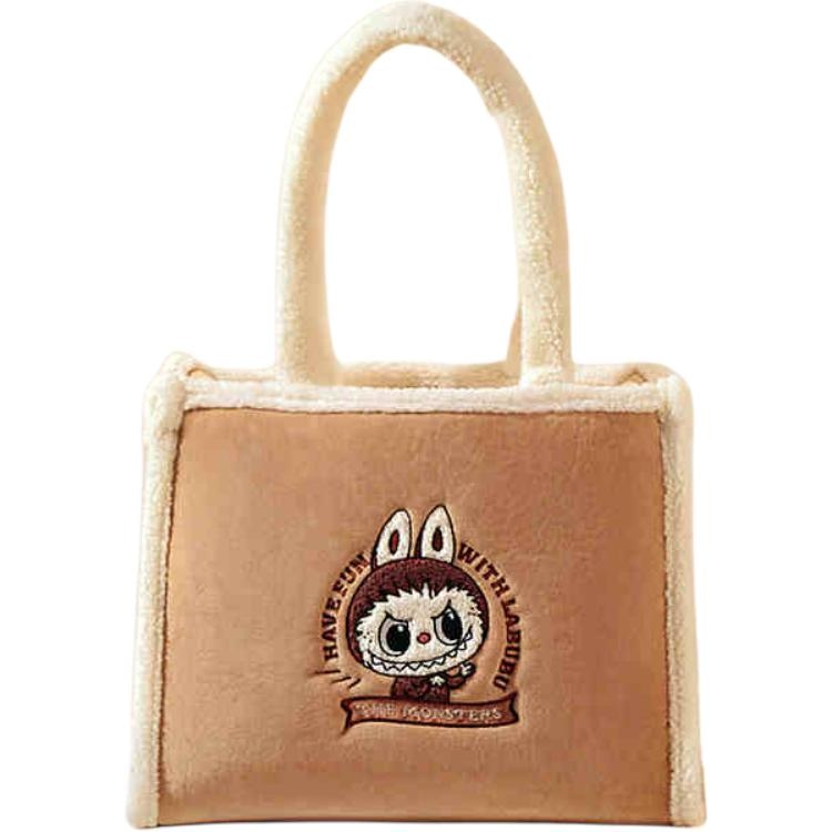 Pop Mart LABUBU Plush Tote Brown
