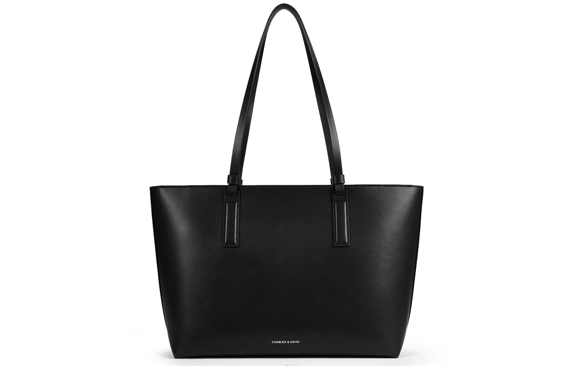 CHARLES&KEITH CHARLESKEITH ck PU Noir
