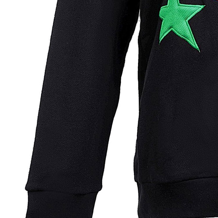Gucci FW22 Logo Hoodie Black Stars — фото 4