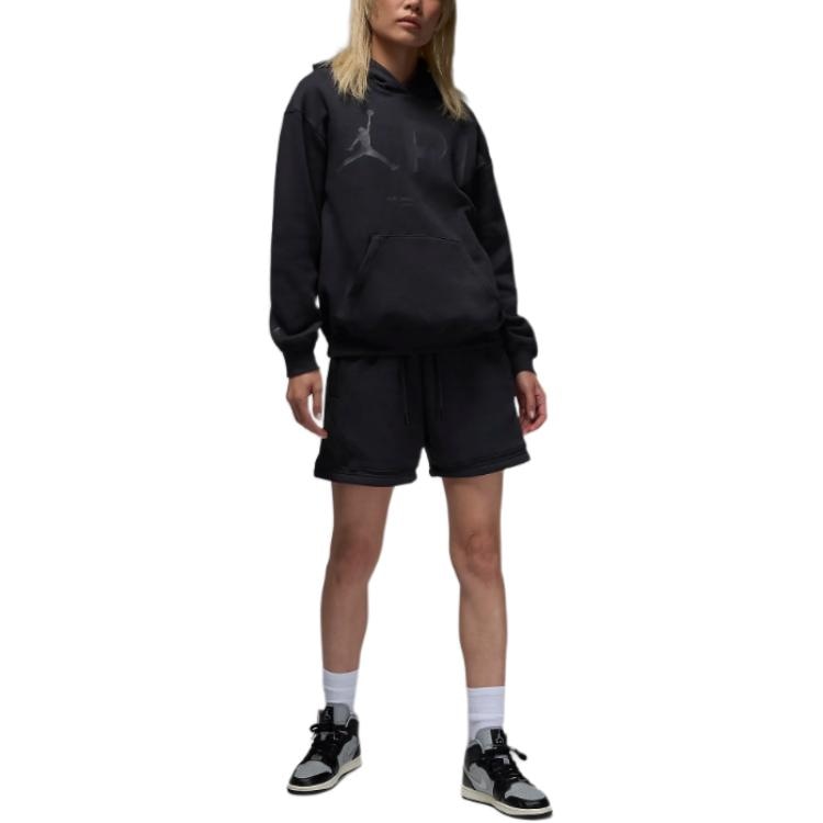 Jordan Paris Saint-Germain Brooklyn Hoodie Black — фото 2