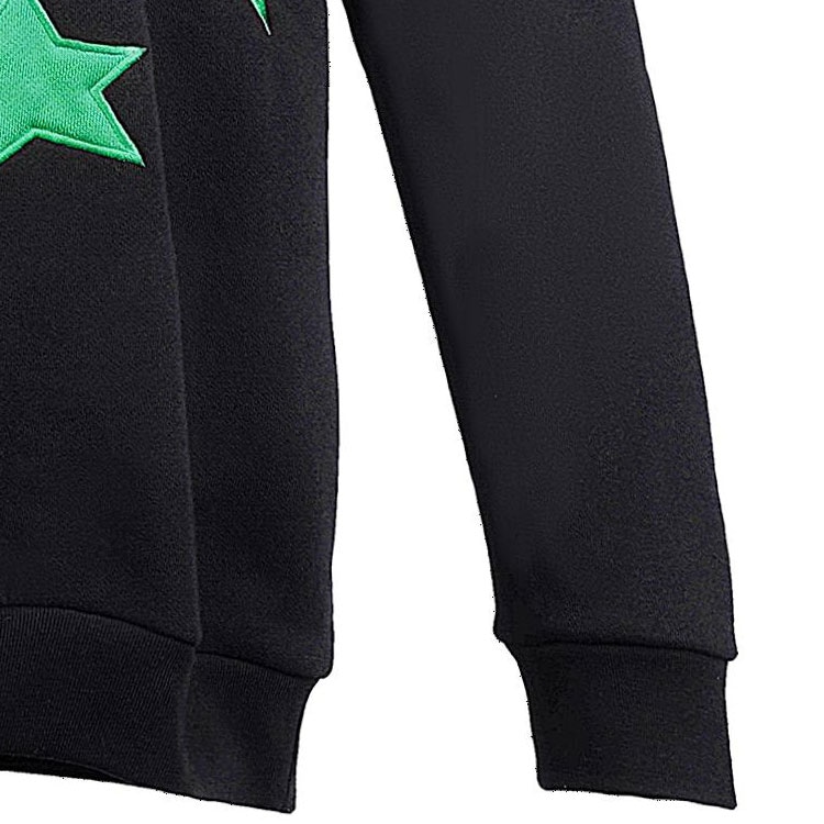 Gucci FW22 Logo Hoodie Black Stars — фото 5