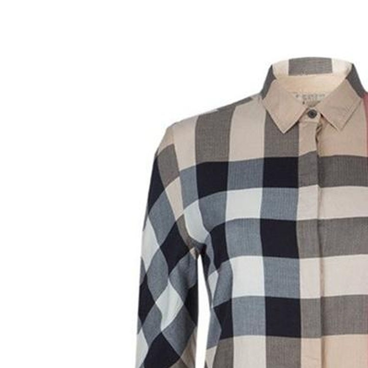 Burberry Check Print Shirt — фото 2