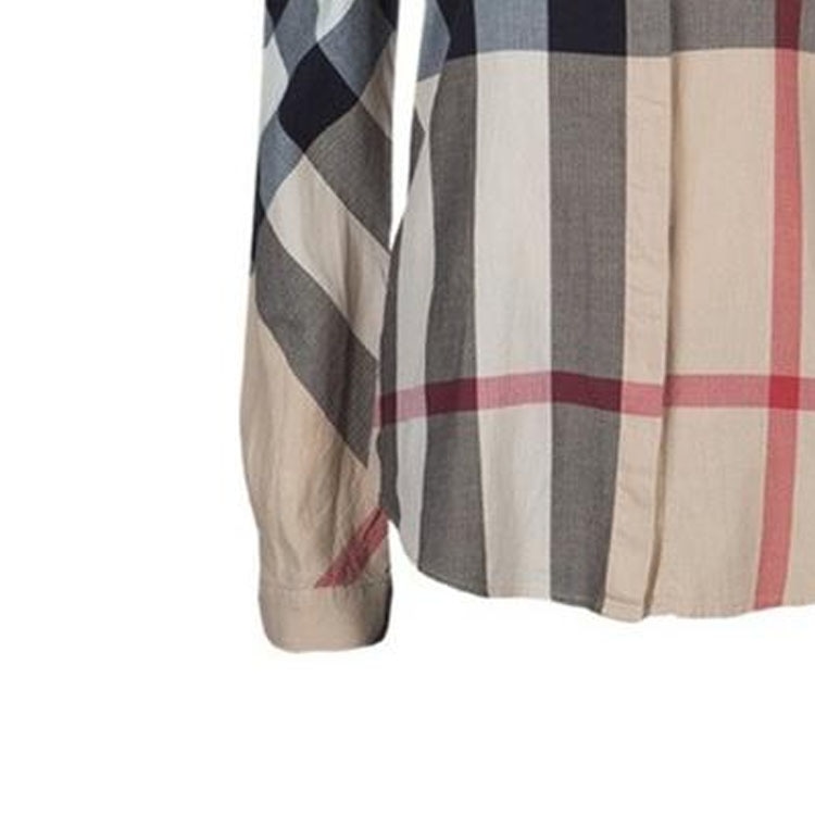 Burberry Check Print Shirt — фото 1