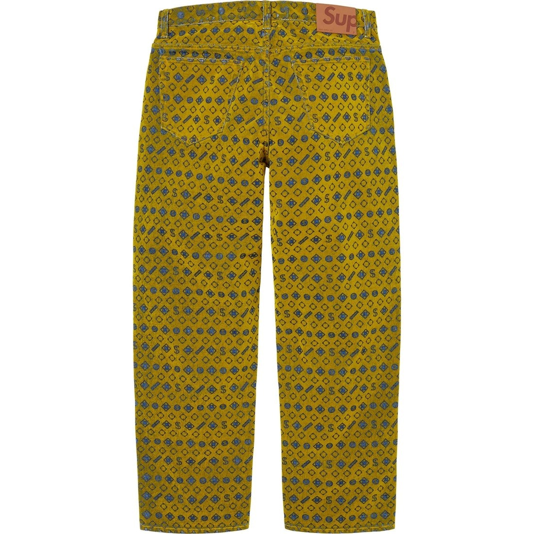 Supreme Flocked Loose Fit Jean — фото 7