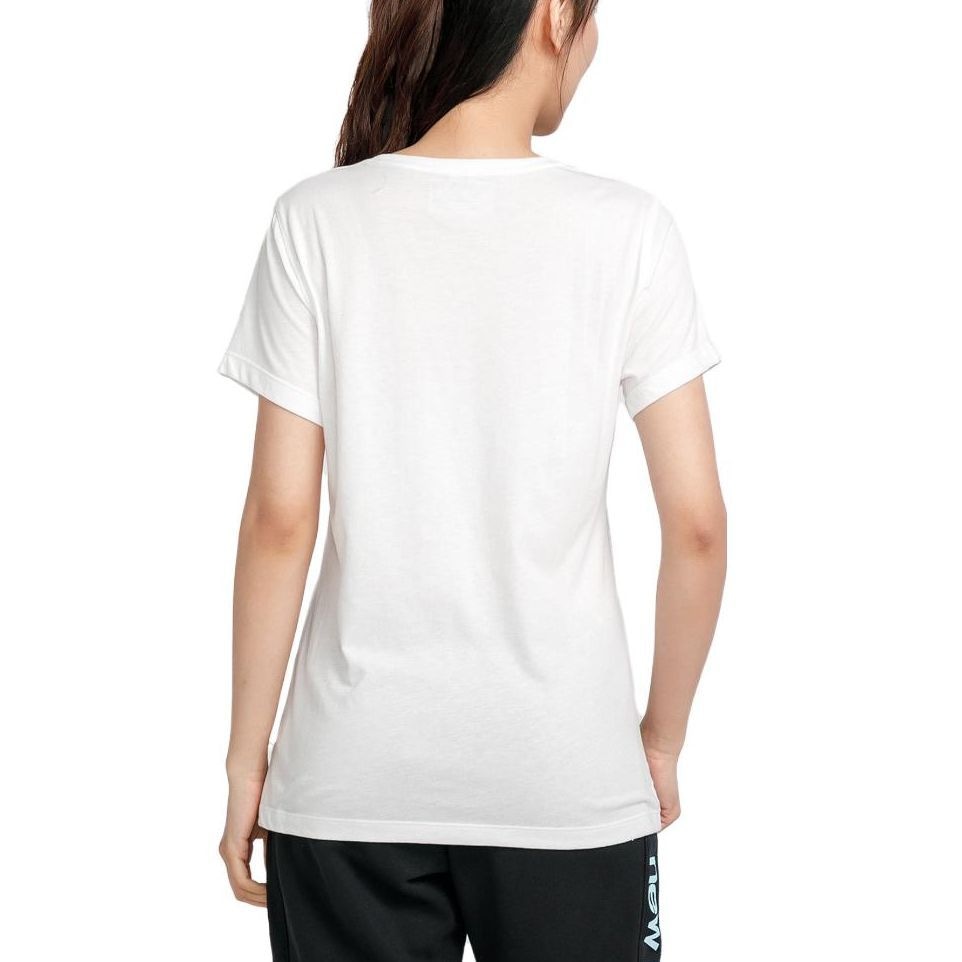 New Balance Logo Print Tee White — фото 2
