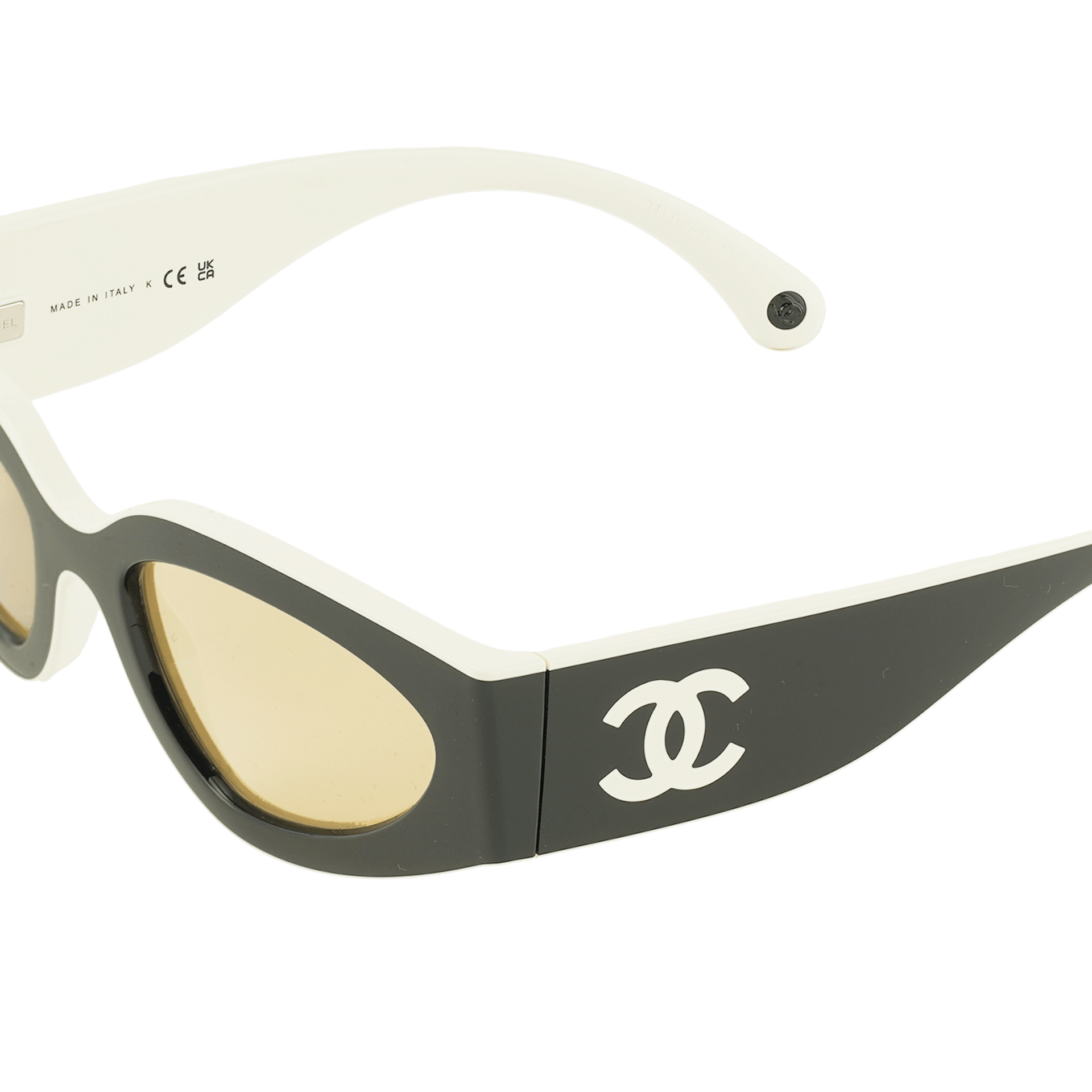 Chanel Cat Eye Sunglasses Black — фото 5