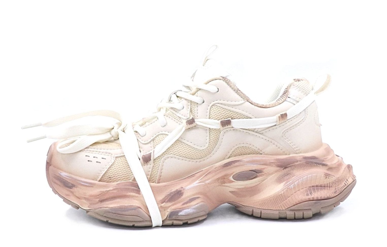 Kappa Leaf Warm Winter Low Dad Shoes Off-White — фото 6
