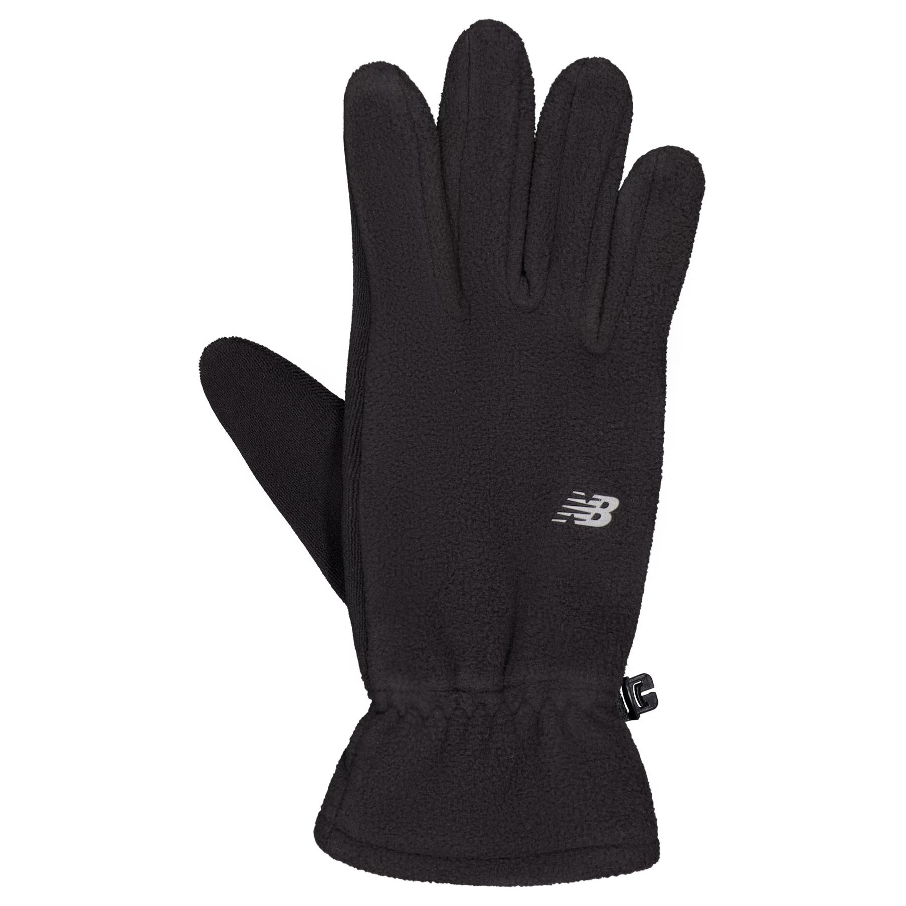 New Balance Logo Gloves Black — фото 2