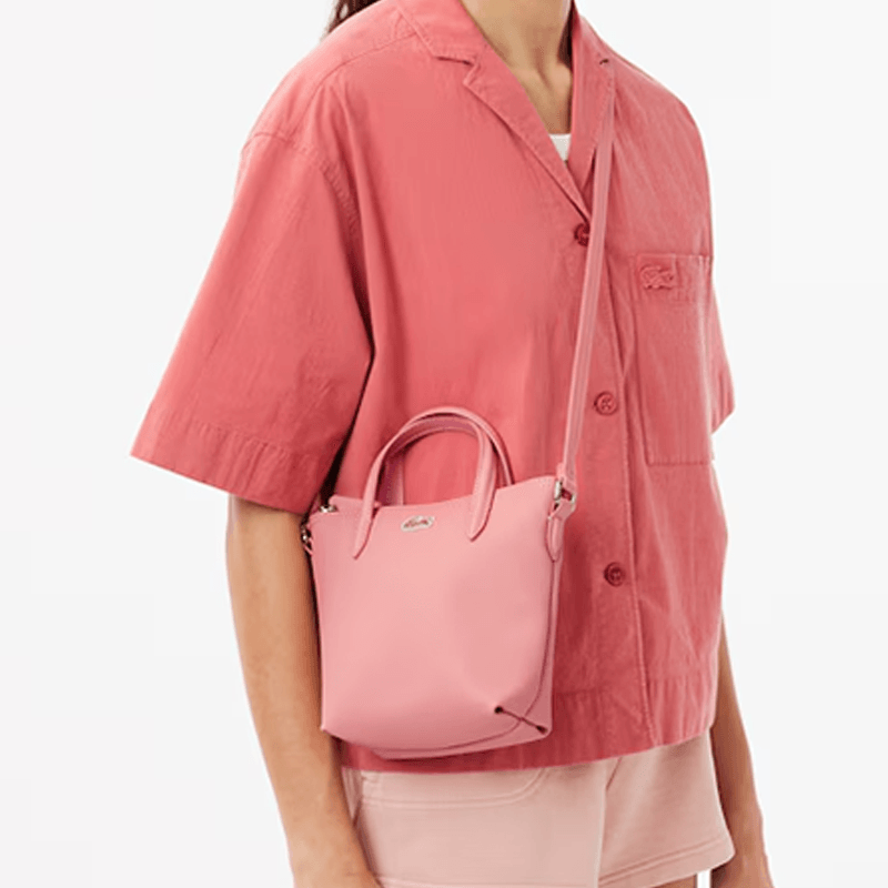 Lacoste Mini Crossbody Bag Pink — фото 3