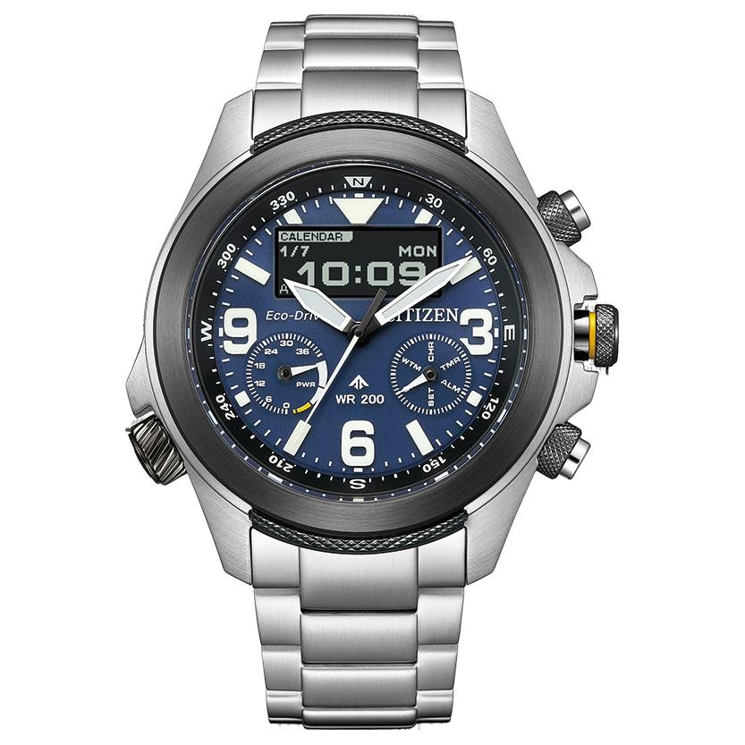 Часы CITIZEN/西铁城 Citizen Promaster 200M Eco-Drive Blue Dial