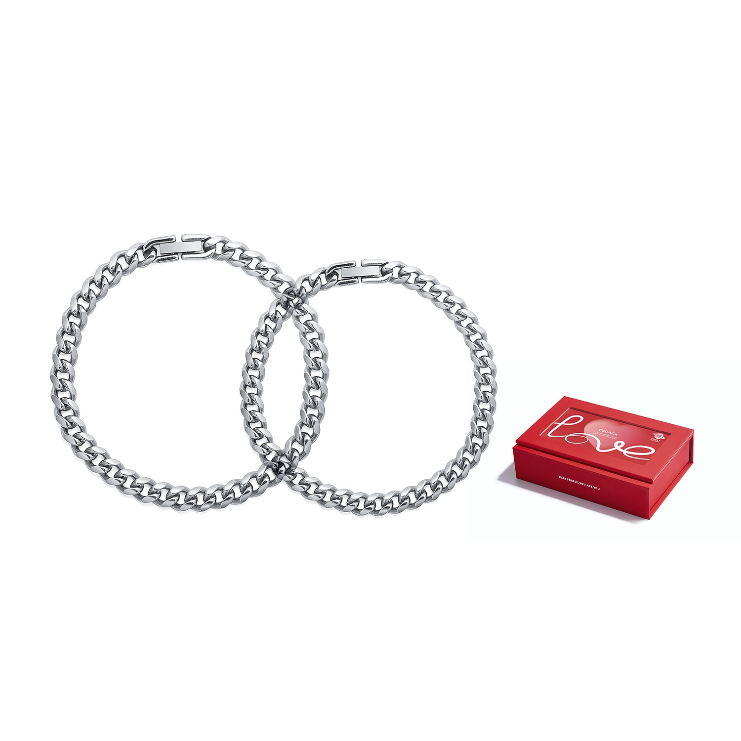 口力米大COLIMIDA COLIMIDA Silver Couple Bracelet