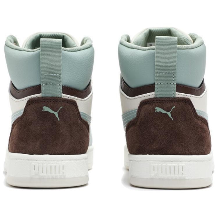 Puma Caven 2.0 MID Retro White Green Brown — фото 8