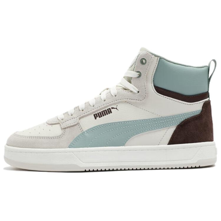 Puma Caven 2.0 MID Retro White Green Brown — фото 5